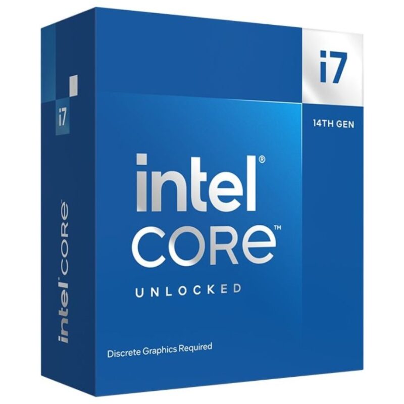 Intel Core i7-14700KF 20-Core 5.60GHz Raptor Lake-S Socket LGA1700 Desktop CPU - Cooler Not Included