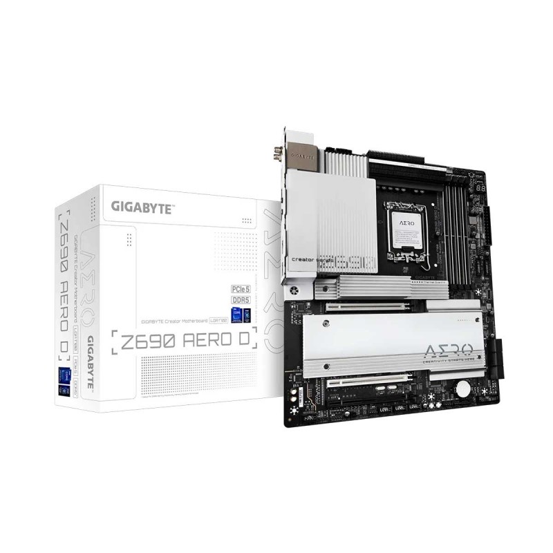 Gigabyte Z690 AERO D with Wi-Fi, Intel Z690 Chipset, LGA1700, DDR5, E-ATX Desktop Motherboard