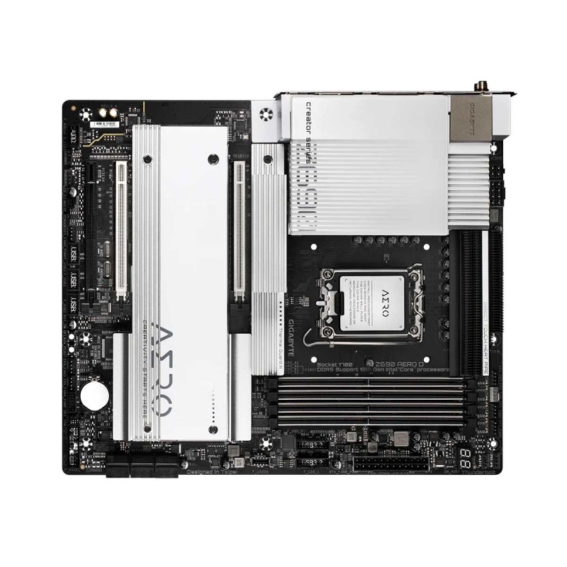 Gigabyte Z690 AERO D with Wi-Fi, Intel Z690 Chipset, LGA1700, DDR5, E-ATX Desktop Motherboard