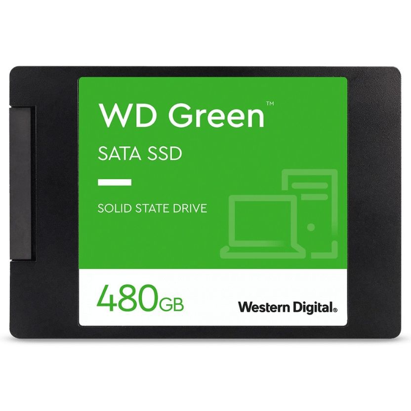 Western Digital WDS480G3G0A WD Green 480GB 2.5" SATA 3.0 Solid State Drive
